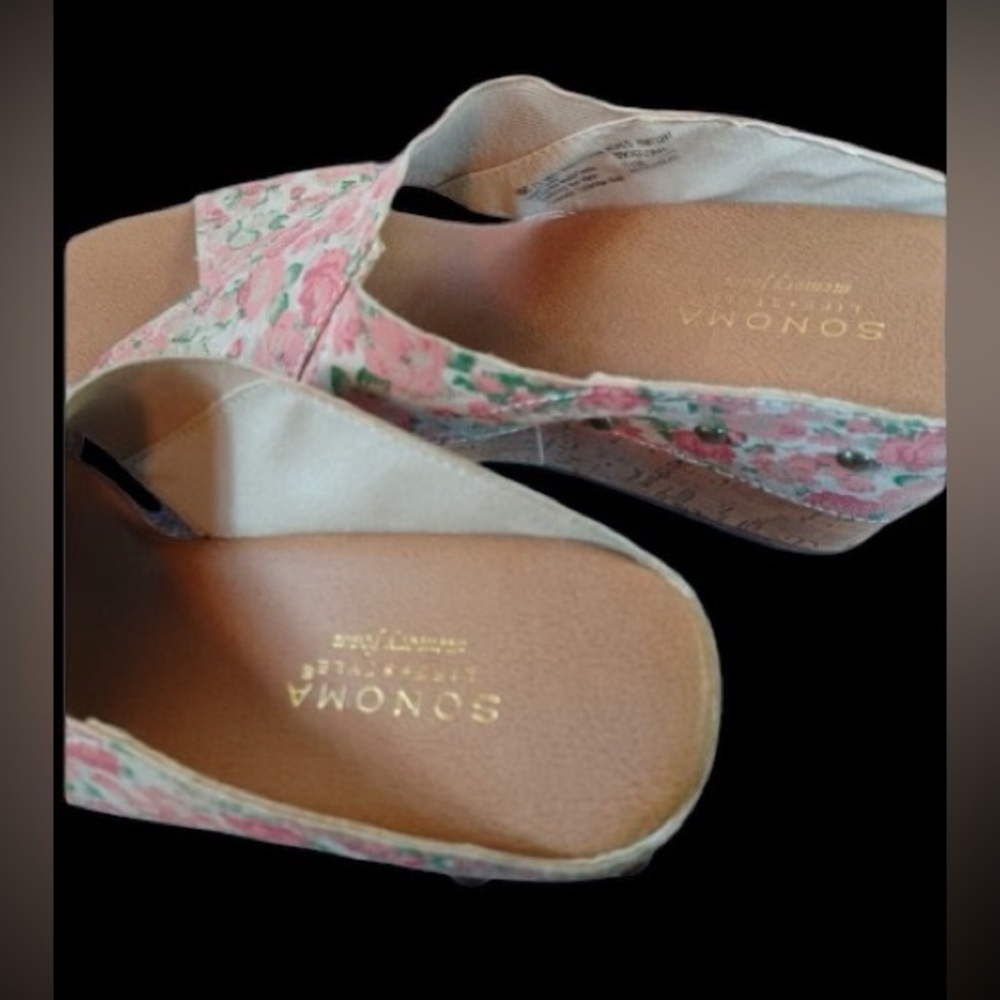 Sonoma Goods For Life® Banded Platform Wedge Sandals - Picture 5 of 6